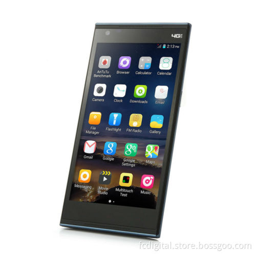 China Mobile Phone White N3 Kingzone MT6582+6290 Quad Core 1.3GHZ 5.0 Inch IPS Screen RAM 1GB ROM 8GB Cellphone